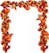 2-Pack Fall Maple Garland – 6.6FT Autumn Leaf and Pumpkin Vines for Home, Garden, Thanksgiving, Fireplace, Door Frame, and Christmas Decor